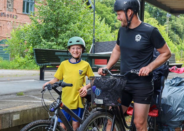 Långcykling till förmån för cancerforskning Långcykling till förmån för cancerforskning