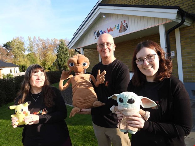 Leklust kittlas p� Toy World