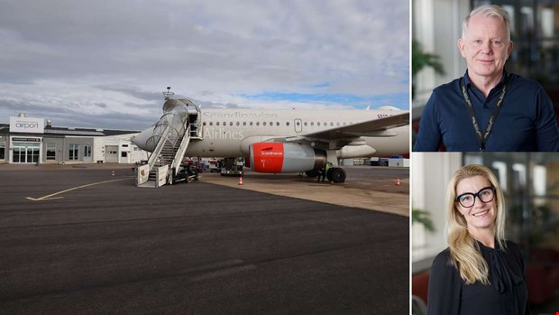 Oskert om antal turer fr Stockholmsflyget 