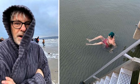 Vinterbad: Njutning på Instagram, tortyr i verkligheten