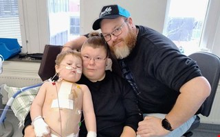 Nytt hjärta räddade livet på fyraårige Arvid