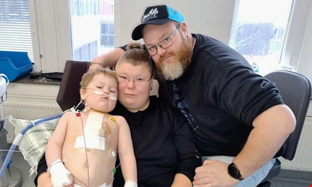 Nytt hjärta räddade livet på fyraårige Arvid